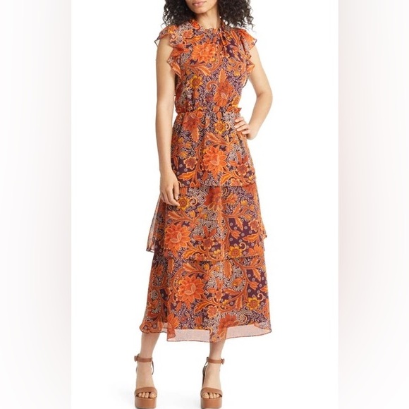 Jordan Dress - Berry Multi main image 1
